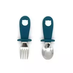 Baby Cartoon Tableware Set, Crianças Utensílio, Aço Inoxidável, Criança Louça, Talheres, Alimentação Colher, Garfo, Infantil - Wolf Magazine