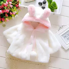 Capa de lã infantil, roupas para meninas, xale para bebê, jaqueta de lã, suéter para outono e inverno, novo - comprar online