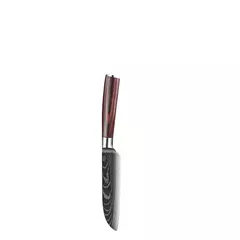 WXCOO-Aço Inoxidável Chef Japonês Faca Set, Tesoura De Cozinha, Faca De Desossagem, Carne Cutelo, Frutas Cutelo, Peixe, Santoku Facas - comprar online