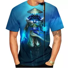 Mortal Kombat 11 T-shirts impressas em 3D para homens e mulheres, roupas de rua grandes, Harajuku Tees, tops, roupas infantis, jogos de luta