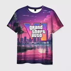 Camisola de manga curta com estampa Grand Theft Auto VI masculina e feminina, estilo casual, moda verão, Gta 6 quente, 3D, novo, 2022 - comprar online