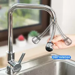 Extensor De Torneira De Alta Pressão 360 Bubbler Rotativo, 2 Modos, Poupança De Água, Gadgets De Banheiro, Suprimentos De Acessórios De Cozinha - Wolf Magazine