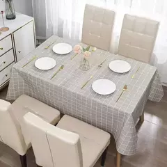 Toalha de mesa estilo nórdico para decoração de mesa, impermeável e à prova de óleo, para casa e restaurante, 59.84x53.93 polegadas, 1pc na internet