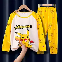 Pijamas Pokémon unissex para crianças, roupas da moda para meninos e meninas, crianças e meninas - Wolf Magazine