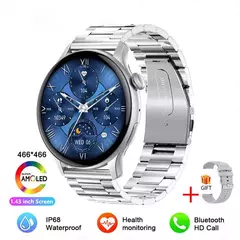 NFC Smartwatch para Mulheres, Tela HD, Rastreador de Saúde, Esportes, Voz, Chamada Bluetooth, Huawei, Xiaomi, Senhoras, Novo, 466x466, 2022 na internet