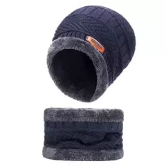 Chapéu coral de veludo masculino e feminino, boné de malha, protetor de pescoço, cachecol, cachecol, exterior, equitação, quente, espessamento mais, inverno