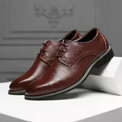 Masculino clássico dedo apontado fundo macio oxfords, sapatos masculinos, sapatos casuais de negócios, apartamentos de escritório, festa de casamento, vestido - comprar online