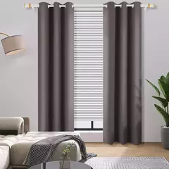 Imagem do YanYangTian-Cortina Blackout para Decoração de Casa, Janela, Simples, Sólido, Mais grosso, Escuro, Sala de estar, Quarto