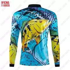 Imagem do ODA-Camisa Masculina Respirável Proteção UV, Roupa de Pesca Casual, Ao Ar Livre, Fino, Novo