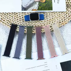 Braceletes, iWatch Ultra 2, série 9, 7, 6, 3, 8, SE, 40mm, 44mm, 49mm, 45mm, bracelete trançado para Apple Watch, 41 milímetros, 38 milímetros, 42 milímetros, 44 milímetros, 45 milímetros