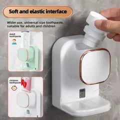 Imagem do 3 Mode Smart Toothpaste Dispenser Sensor Automático Electric Wall Mounted Tooth Paste Squeezer Carga USB Removível lavável Banheiro Acessórios