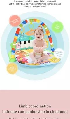 Imagem do Baby Music Rack Play Mat, Kid's Rug, Puzzle Tapete, Teclado Piano, Infantil Playmat, Educação precoce Ginásio, Crawling Game Pad Toy, 16 Estilos