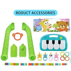 Baby Music Rack Play Mat, Kid's Rug, Puzzle Tapete, Teclado Piano, Infantil Playmat, Educação precoce Ginásio, Crawling Game Pad Toy, 16 Estilos na internet