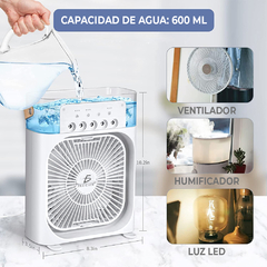 Mini Ventilador y Aire Acondicionado + ¡¡¡VENTILADOR PORTATIL DE REGALO!!! en internet