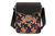 Bolso morral universitario maletin floreado 