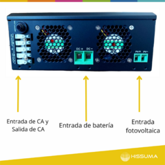 Imagen de Inversor Off grid 1000w con cargador PWM