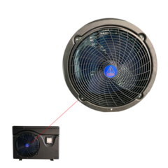 Bomba de calor para climatización de piscina 1,79/11,2 kW 25000-50000 litros NERS G110YB1 - comprar online
