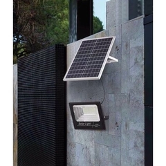 Reflector solar led 200W con bateria de larga duracion y panel solar de 65W