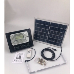 Reflector solar led 200W con bateria de larga duracion y panel solar de 65W - tienda online