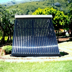 Colector solar termosifonico tipo Manifold de 25 tubos para sistemas de climatización o calefaccion solar - comprar online
