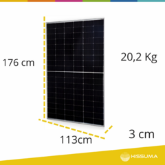 Grupo Electrógeno Solar HISSUMA 3,0kW (6570kWh año) Apto Inyección en internet