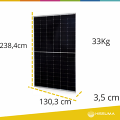 Grupo Electrógeno Solar HISSUMA 5,5kW (kWh año) Apto Inyección - HISSUMA MATERIALES