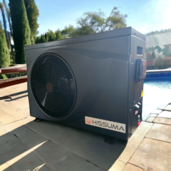 Bomba de calor para climatización de piscina 1,40/9,5 kW 220V50HZ BYC-010TF1 20000-30000 litros - HISSUMA MATERIALES