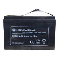 Batería Litio HISSUMA 12V 100Ah - comprar online