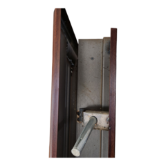 Puerta de seguridad 2050x960x70 mm. multianclaje simil madera - HISSUMA MATERIALES