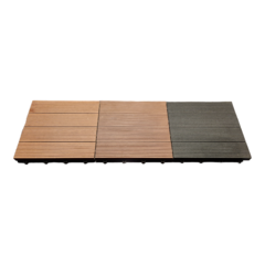Baldosa deck WPC encastrable 30x30 (por pieza) Color 4 - HISSUMA MATERIALES