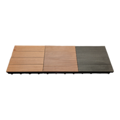 Baldosa deck WPC encastrable 30x30 (por pieza) Color 6 - HISSUMA MATERIALES