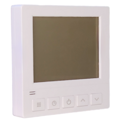 Termostato digital programable para calefaccion color blanco