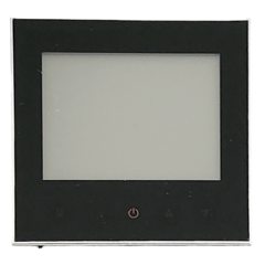 Termostato digital para calefaccion color negro - comprar online