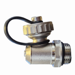 Válvula de purgado y drenaje de colector de calefacción 1/2" - comprar online