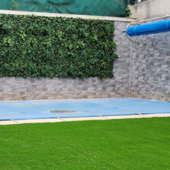 Imagen de Jardin vertical artificial panel cesped muro cerco SUPER FRONDOSOS Mod. 090 50x25 cm