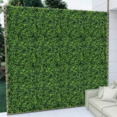 Jardin vertical artificial panel cesped muro cerco SUPER FRONDOSOS Mod. 087