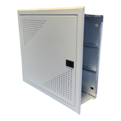 Gabinete metalico para colector de calefaccion 450x400x150 mm - HISSUMA MATERIALES