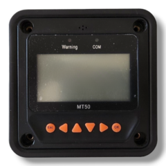 Display para monitoreo y control MT50 para regulador de carga serie LS en internet