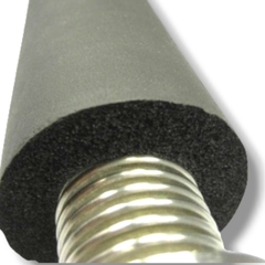 Caño corrugado de acero inoxidable 20 mm. aislado con EPDM (rollo 10 metros) - comprar online