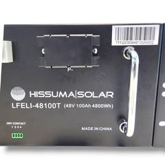 Modulo de batería Litio rackeable HISSUMA SOLAR 100Ah x 48V - HISSUMA MATERIALES