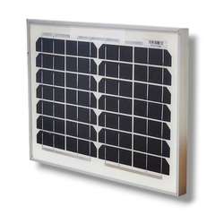 Panel solar monocristalino 10W 12V HISSUMA - comprar online