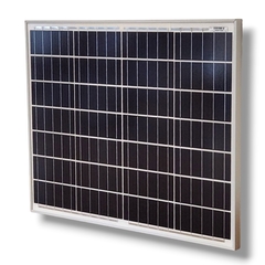 Panel solar monocristalino 50W 12V HISSUMA - comprar online