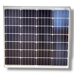 Panel solar monocristalino 60W 12V HISSUMA