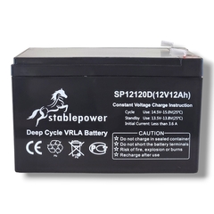 Batería CICLO PROFUNDO 12V 12Ah (alarmas/boyeros/vehiculos eléctricos pequeños) - comprar online