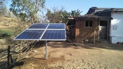 KIT SOLAR Off grid 4000Wh para casas pequeñas sin red electrica - HISSUMA MATERIALES
