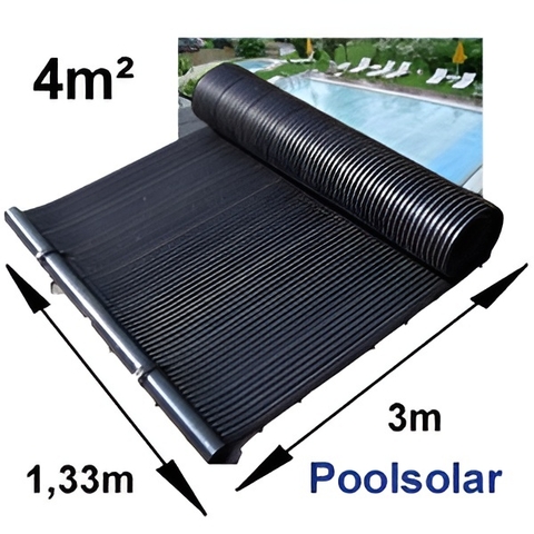 Sistema de calefacción solar para piscinas (precio por panel de 3x1,33 m)