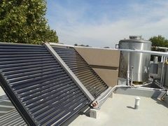 Imagen de Colector solar termosifonico tipo Manifold de 50 tubos para sistemas de climatización o calefaccion solar