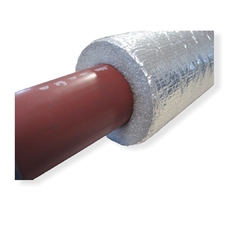 Tubo de polietileno expandido para caño de 3/4 rucubierto en aluminio marca ISOLANT (tira 2 metros) - comprar online