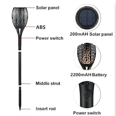 Antorcha Solar Jardin ST10 3W