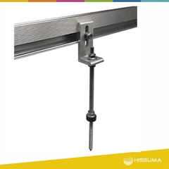 Soporte de techo para fijación de rieles de aluminio con tornillo - comprar online